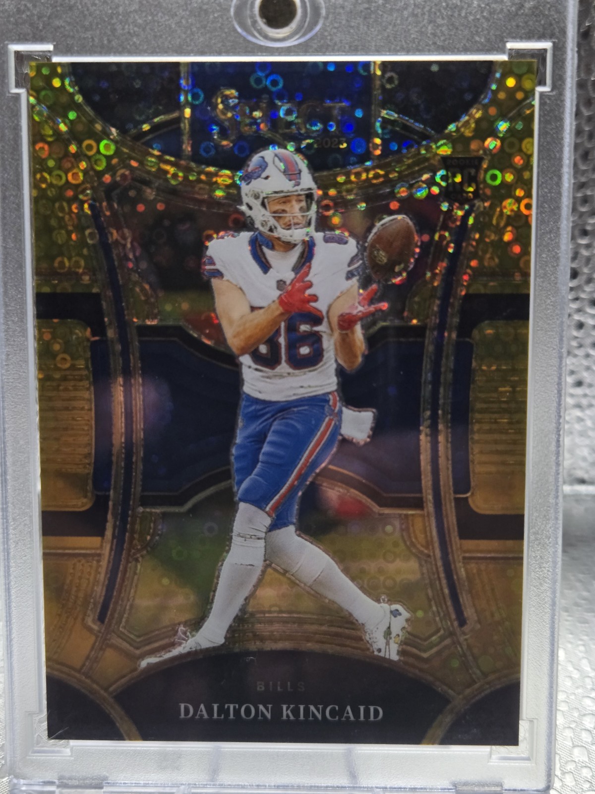 DALTON KINCAIDE 2023 Select Suite Level Gold disco Prizm /10 Kincaid Rookie RC