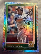 2025 Panini Donruss Miguel Tejada #79 ROCKETS Foil Baltimore Orioles