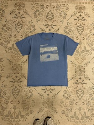 Virgil Abloh Pyrex Vision x Denim Tears Champion Tee Light Blue Size Large