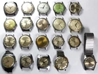 (20) Mens Vintage Timex Watch Lot - Mechanical & Electric - Parts/Repair/Crafts