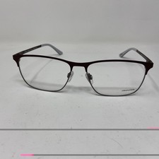 JAGUAR EYEWEAR MOD 33123 2100 57-15-145 BURGUNDY FLEX HINGE EYEGLASSES PT57