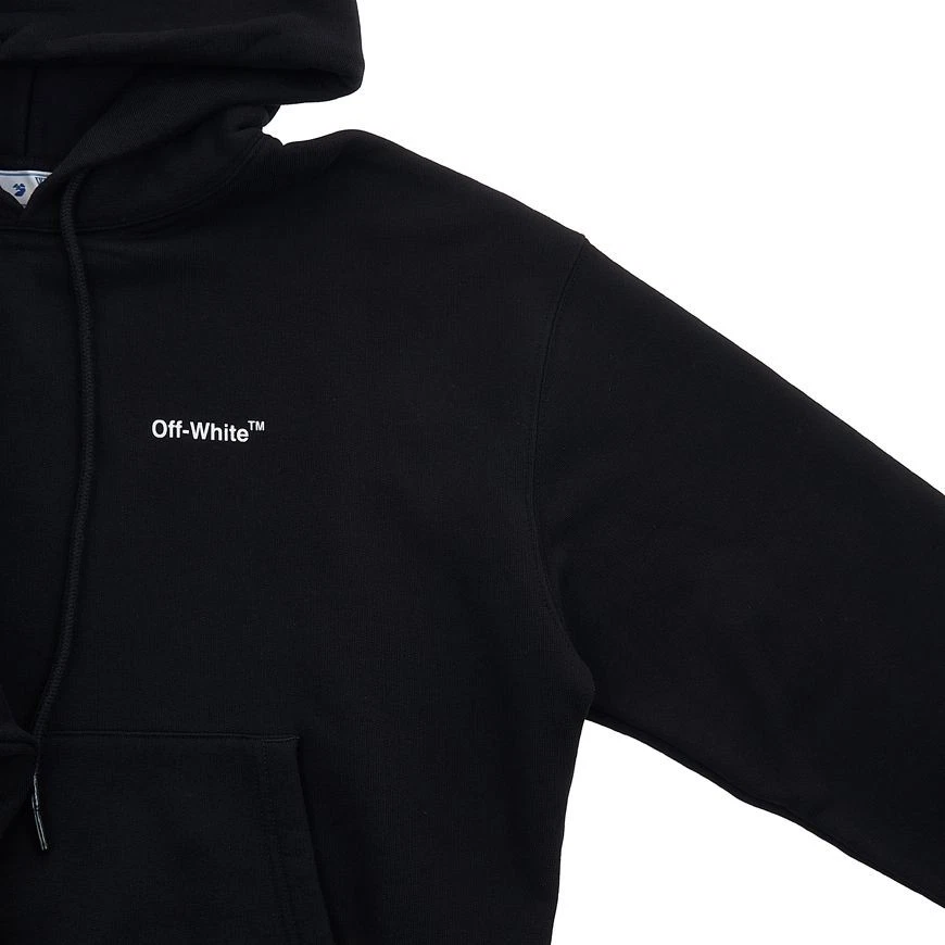 OFF WHITE Felpa con cappuccio uomo Off White Caravaggio stampa coronamento 37057146