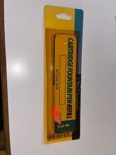 Sheaffer Skrip Ink Cartridges Blue - 6 Cartridges SEALED NOS