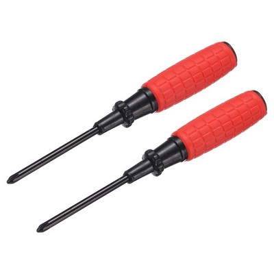 2pcs PH1 Phillips Screwdriver 5.3'' Length Magnetic Screwdrivers 45# Steel