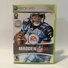 Madden NFL 08 Xbox 360 Microsoft EA Sports Football Simulation Video Game CIB