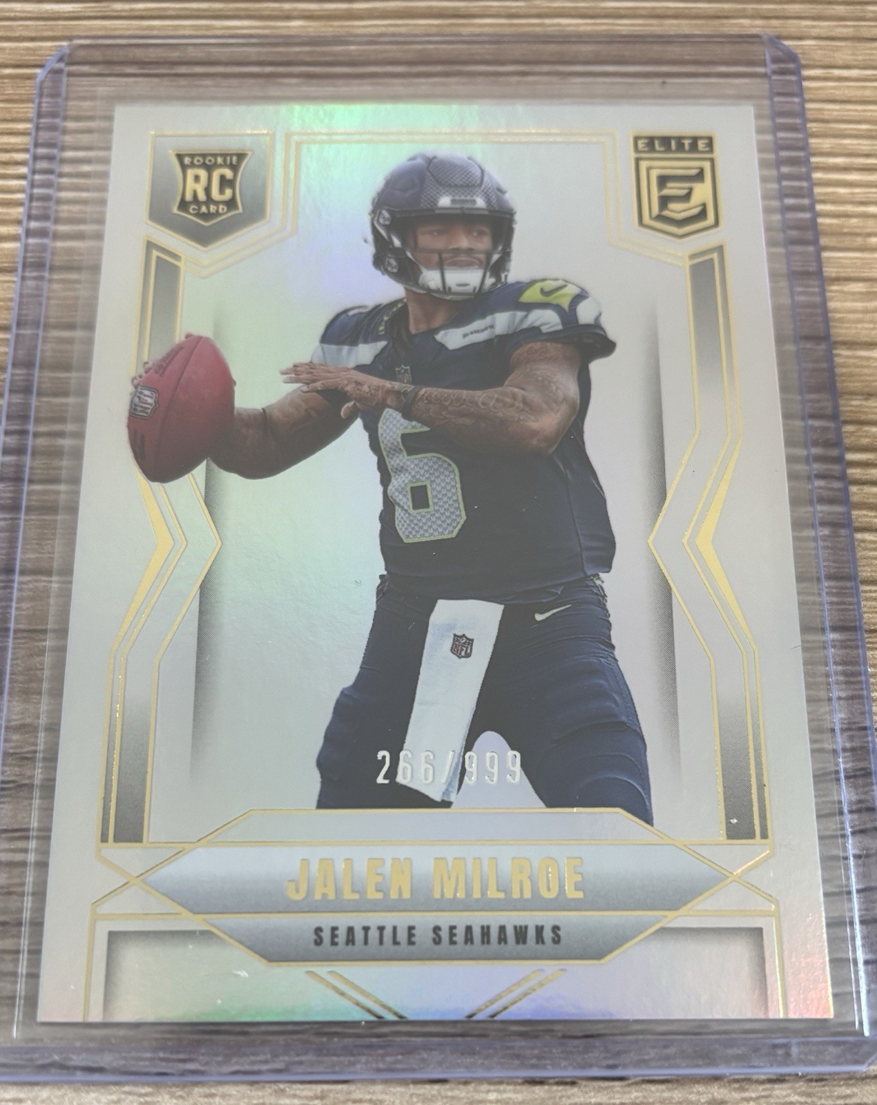 2025 Panini Donruss Elite - Rookies Jalen Milroe #131 /999 Rookie RC Seahawks