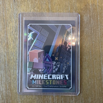 2024 Panini Minecraft Milestones Exploration Update 11/14/16 #3 SSP Case Hit