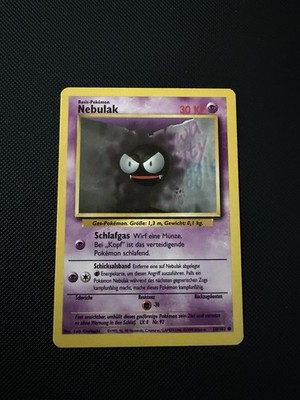 Gastly 050/102 Base Set Normal