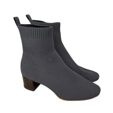 Everlane The Glove Boot Womens Size 7 Slate Gray Knit Sock