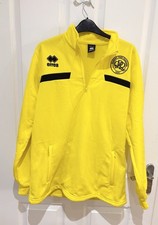 Queens Park Rangers QPR Errea 1/4 Zip Fleece Football Training Top Large Yellow