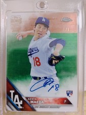 Limited to one in the world Kenta Maeda autograph card
