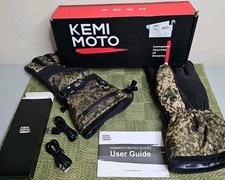 KEMIMOTO HEATED GLOVES CAMO - Large