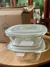 Princess House collections Fantasia Fresh, 2 pcs, capacity 1 cup original box.