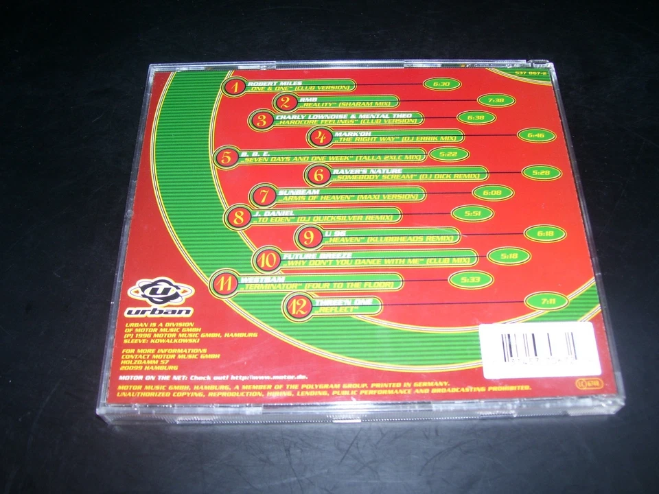 Urban's Rave Zone Best of 96 * Happy Hardcore / Rave  CD 1996 Germany * - Bild 3 von 3