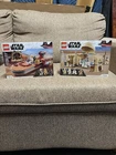 LEGO Star Wars: 2 Sets- Obi-Wan's Hut (75270) Luke’s Landspeeder (75271) NIB
