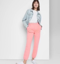 Wild Fable Women's High Rise Vintage Sweatpants Jogger Pants Pink-PICK YOUR SIZE