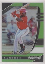 2020 Panini Prizm Draft Picks Lime Green Prizm 5/75 Mac Wainwright #PDP113 0s3