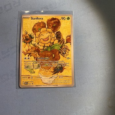 Sunflora Van Gogh Style Extended Full Art Pokemon Card   