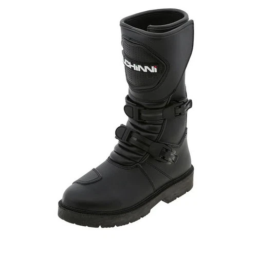 Duchinni Kids Switch Waterproof Leather Motorcycle Boots