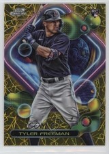 2023 Topps Cosmic Chrome Gold Interstellar Refractor 37/50 Tyler Freeman 15sd