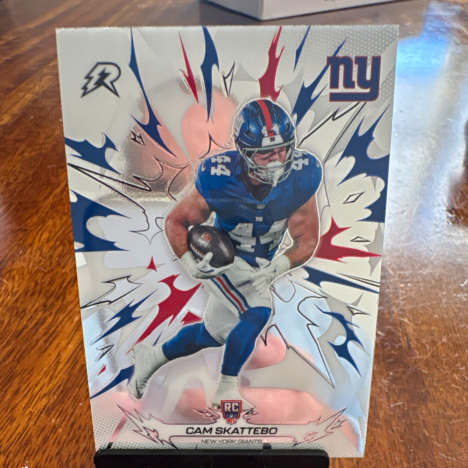 Topps 2026 Cam Skattebo RC Rookie New York Giants Football Card #168