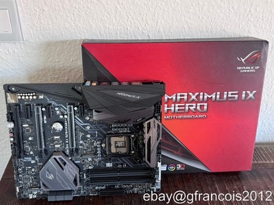 ASUS ROG Maximus IX Hero | Z270 | LGA 1151 | DDR4 | ATX | Gaming Mainboard