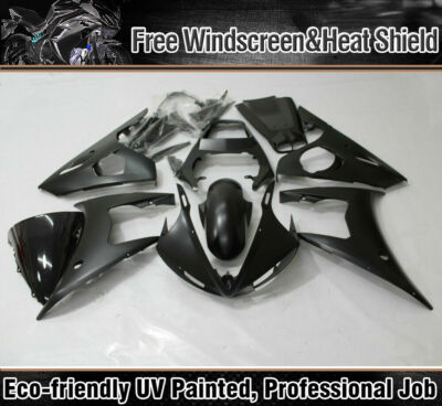 Matte Black Fairing Kit For Yamaha YZF-R6 2003-2004 / R6S 2006-2009 ABS ...