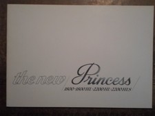 PRINCESS RANGE orig 1976 1977 UK Mkt Sale Brochure - British Leyland BL - 3153/D