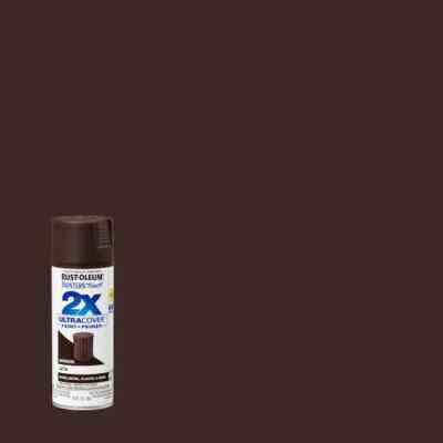 Rust-Oleum Painter's Touch 2X Satin Espresso General Purpose Spray Paint 12 Oz.