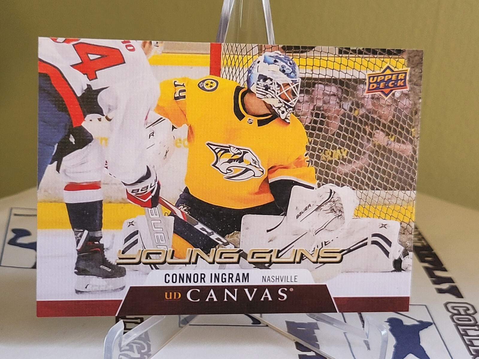 2020-21 Upper Deck Series 2 Connor Ingram Young Guns Canvas #C226 Predators
