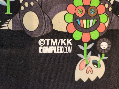 Takashi Murakami Complexcon Chicago Eden Shirt Size S Double Sided TM/KK 2019 - Picture 10 of 11