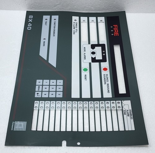 KEYPAD FOR AUTRONICA BX-40 / BX40 FIRE ALARM CONTROL PANEL - Picture 6 of 6