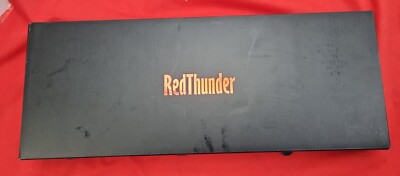 RedThunder K84 75% Wireless Gaming Keyboard+Mouse Rainbow Backlight UK Layo White