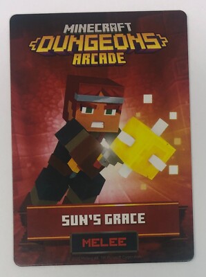 Minecraft Dungeons Arcade Series 4 SINGLES w/Hero cards + Pumpkin