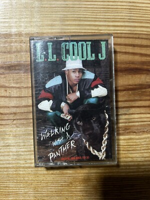 LL Cool J Walking With a Panther (Cassette Tape 1989, Def Jam (USA