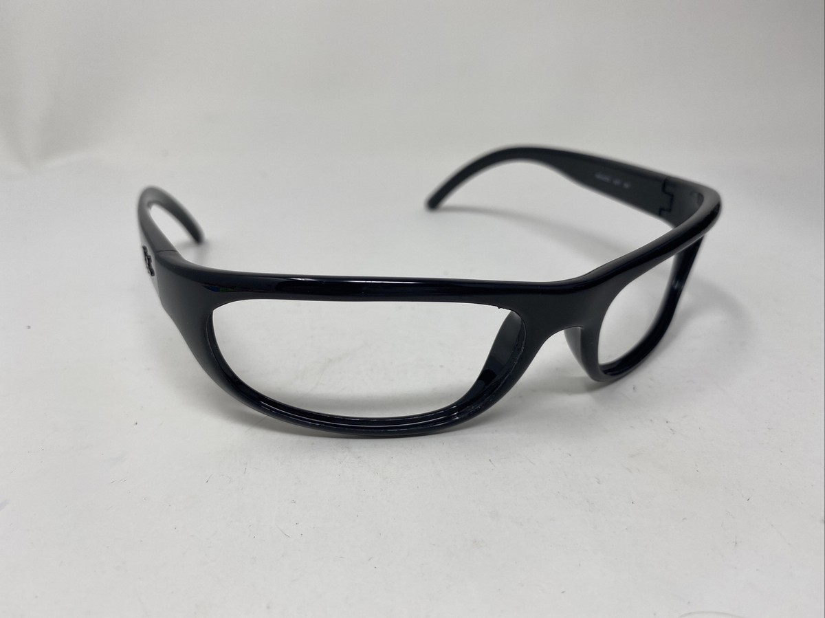 RAY BAN RB 4033 601 GLOSSY BLACK SUNGLASSES ITALY Predator Wrap