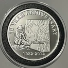 2012 Arizona Prospector 30th Ann. Rare Coin 1 Troy Oz .999 Fine Silver Round 999