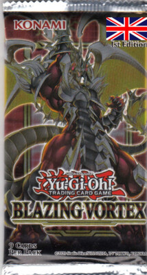 Yugioh - Blazing Vortex - 1 Booster - Englisch