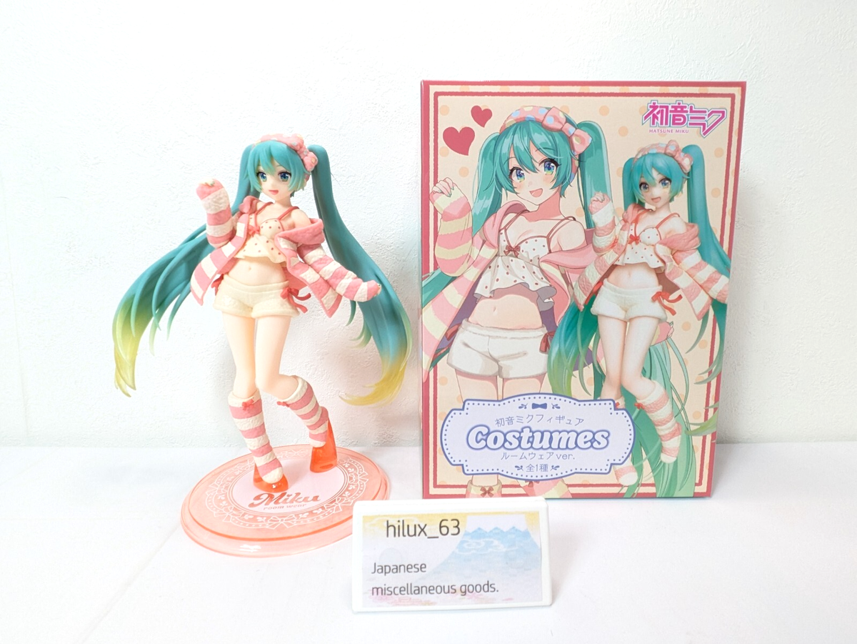 Taito Hatsune Miku Figure Room Ware Costume Limited Ver. Japan