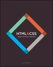  HTML and CSS: Design and Build Websites by Duckett, Jon  - Like New softcover