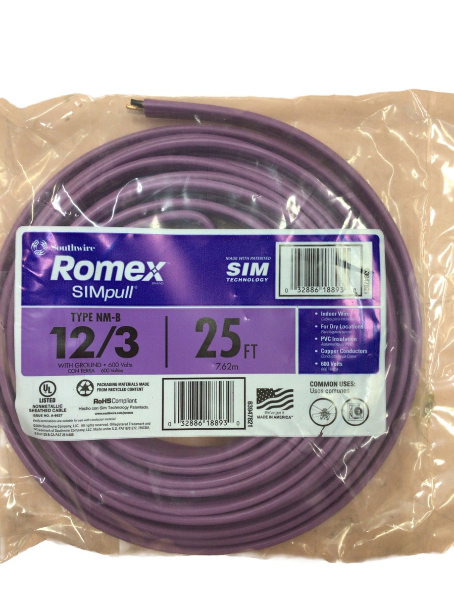 bonobos Gospel In Terminal 12インチシングル Southwire 63947821 25 ft. 12/3 Solid Romex SIMpull NM-B W/G