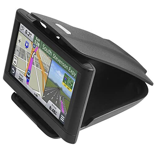 Montaggio cruscotto GPS [Dock nero opaco] per Garmin Nuvi Drive Dezl Drivesmart, Tomt... - Foto 1 di 9