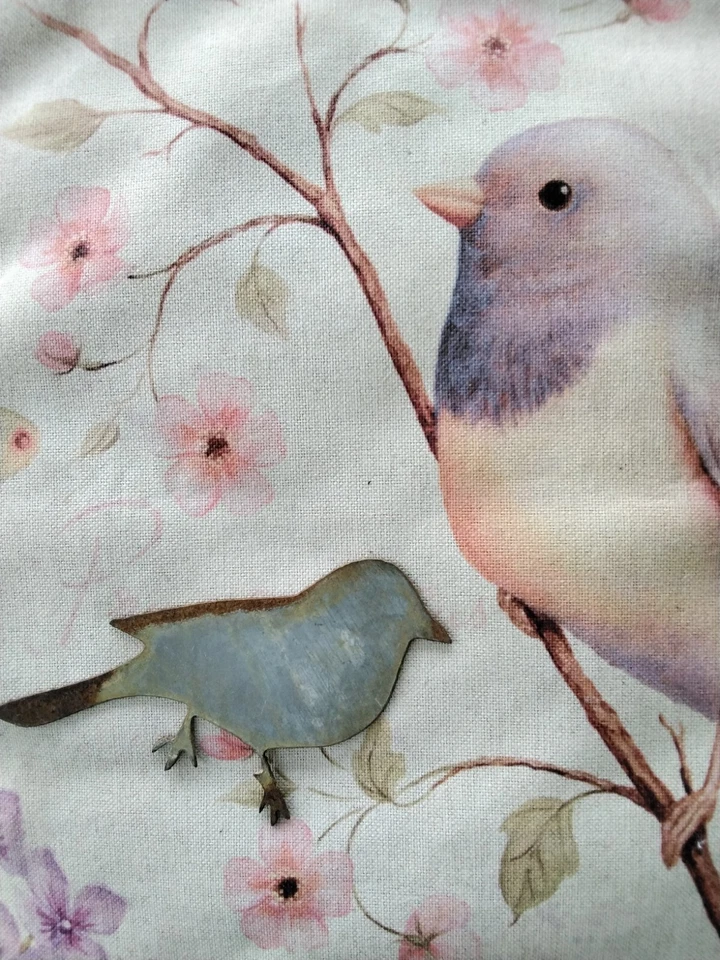 Decoración del hogar de aves de granja de metal • Rústico • Metal 6 pulgadas Foto 2 de 4