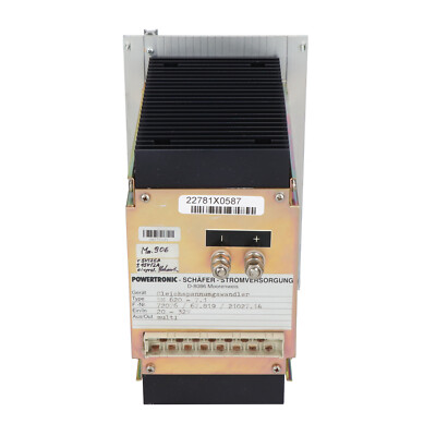 Powertronic SM620-7.1 Power Supply Maximum Current Output Used UMP