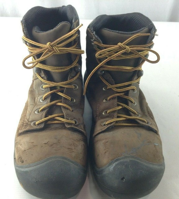 KEEN 1013258 Men's Mt Vernon 6" Steel Toe WP EH BROWN Work Boots Size