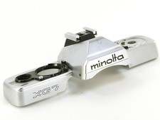 Minolta XG7 XG-7 Camera Top Cover Plate Chrome - Replacement Part S/N: 2372839