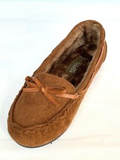 New Lady Women Winter Comfort Casual Moccasin Furry in Sole Flats Shoes