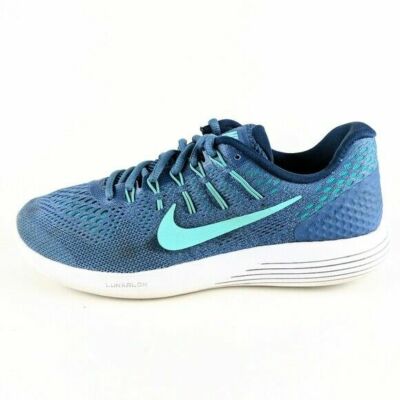 Nike Lunarglide Running Shoes Womens Size 10 EUR 42 Ocean Fog Blue  843726-400