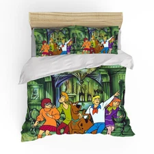 Scooby-Doo Single King Single Double Queen King Bed Quilt Doona Duvet Cover Set