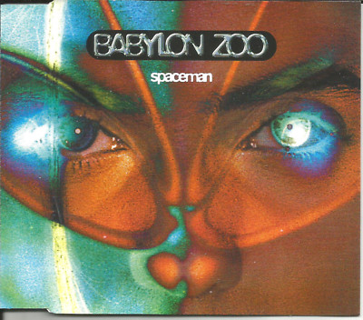 BABYLON ZOO Space man w MIX & 2 UNRELEASED & EDIT Europe Press CD Single SEALED